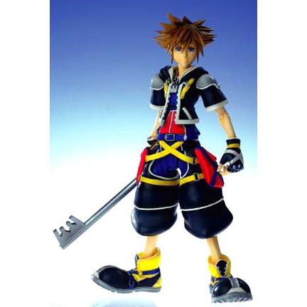 Kingdom Hearts II Play Arts Action Figure - No.1 Sora (Re-run) image 1