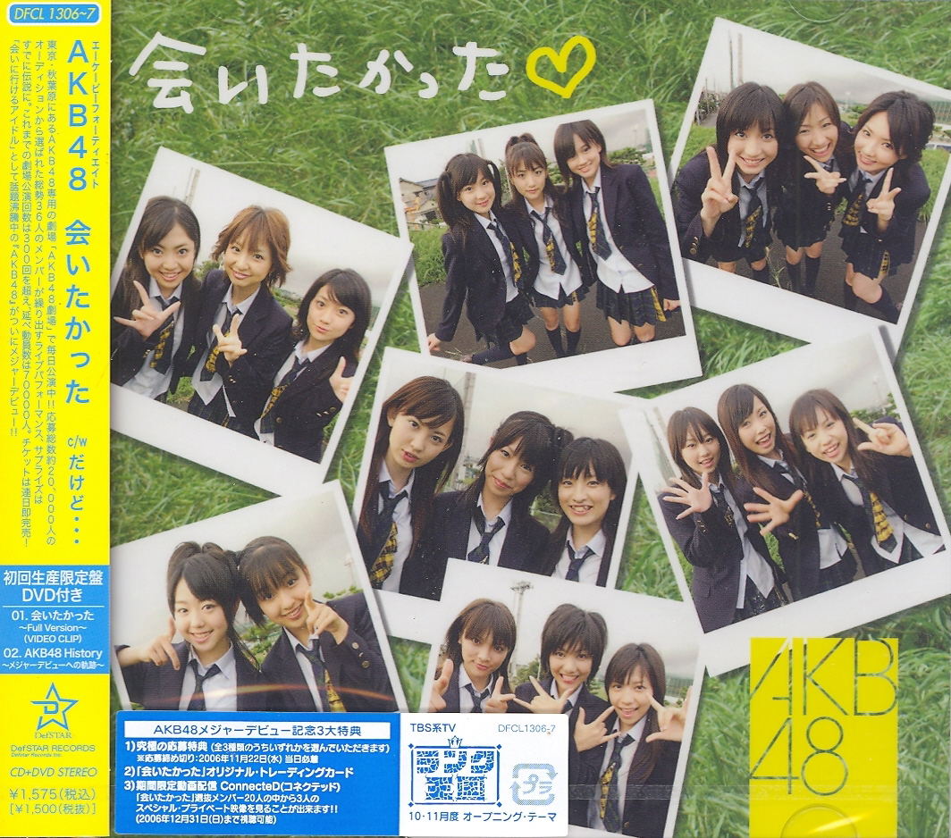 Aitakatta [CD+DVD Limited Edition] (Akb48)