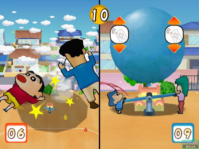 Crayon Shin-Chan: Saikyou Kazoku Kasukabe King Wii image 2
