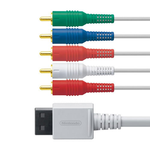Wii Component AV Cable [ W/O package ] image 1