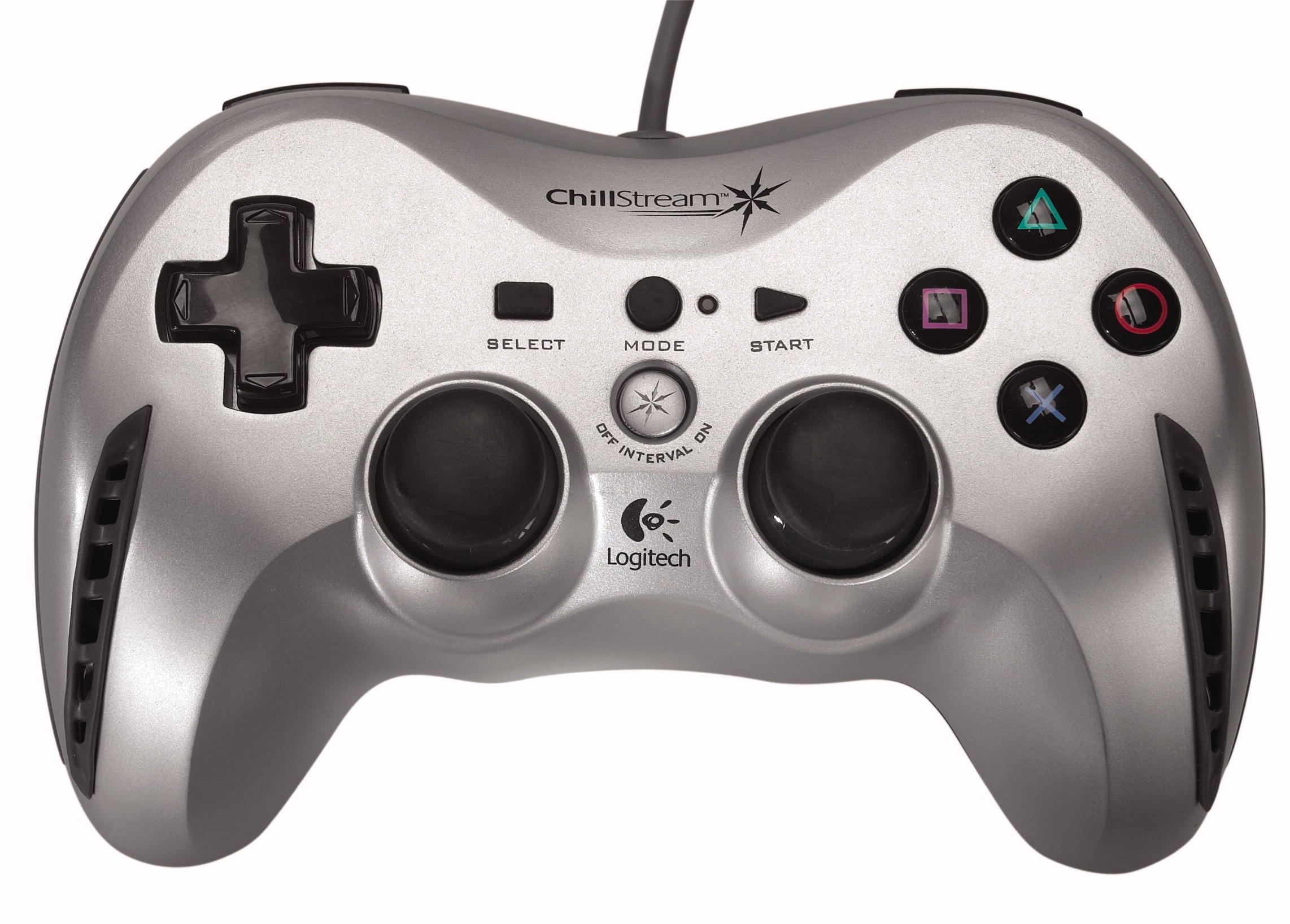 Chillstream Controller Game Controller ChillStream (silver) for PlayStation 3
