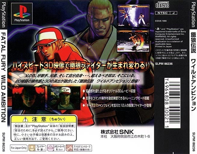 Fatal Fury Wild Ambition image 2