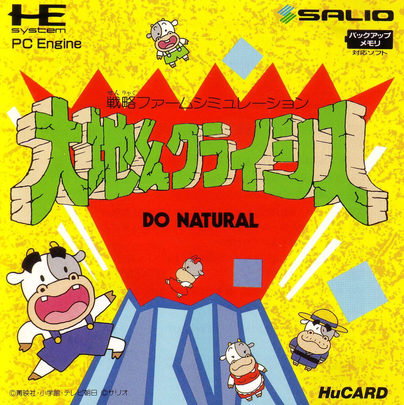 Jeu Do Natural Pc Engine NEC - Hucard Japan SL01001 - Boîte D'origine