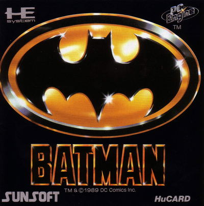 Batman for PC-Engine HuCard