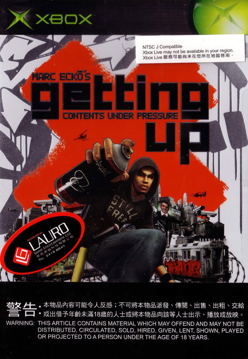 Marc Ecko's Getting Up: Contents Under Pressure image 1
