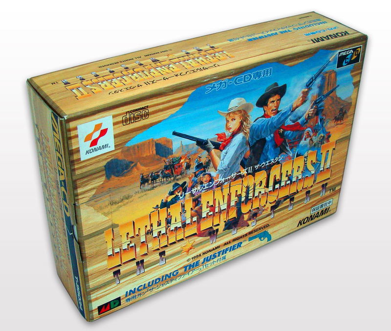 Lethal Enforcers II: The Western [Box Set /w lightgun] image 1