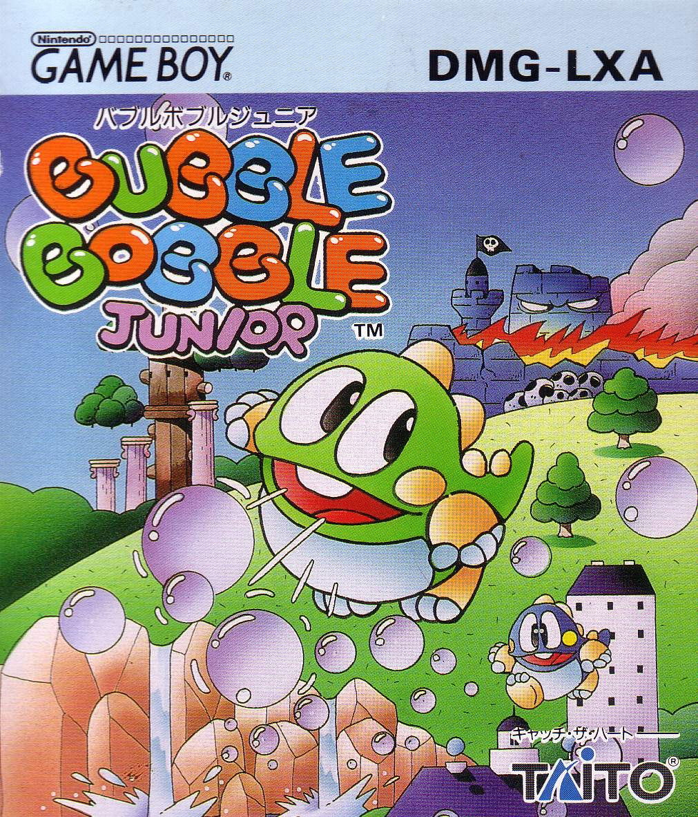 バブルボブル BUBBLEBOBBLE ゲームボーイカラー Bubble Bobble Junior Для Game Boy