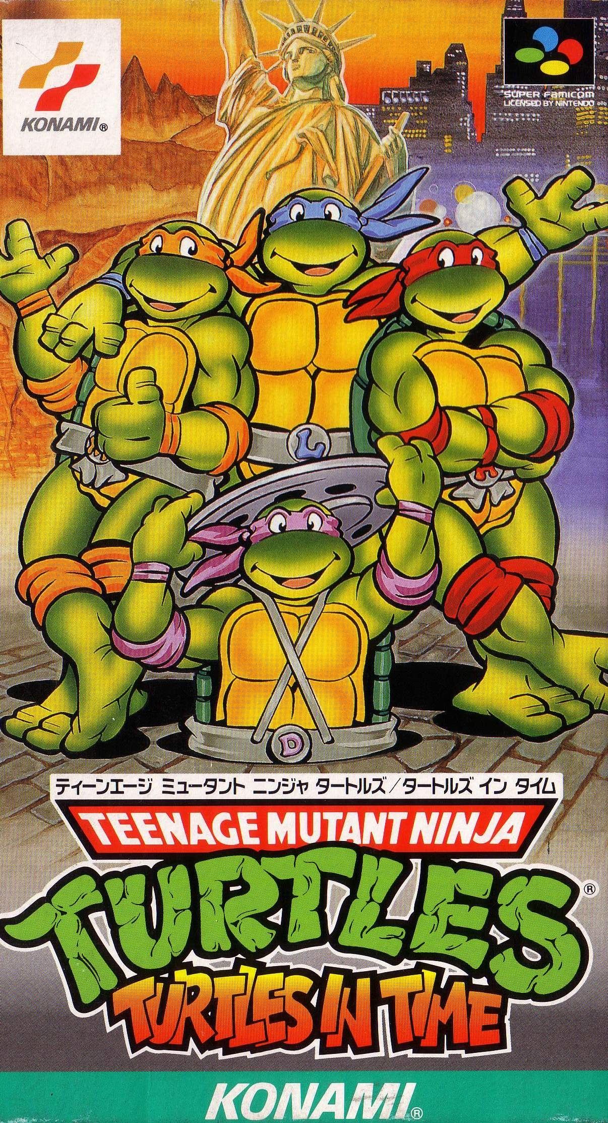 Teenage Mutant Ninja Turtles: Turtles in Time for Super Famicom / SNES