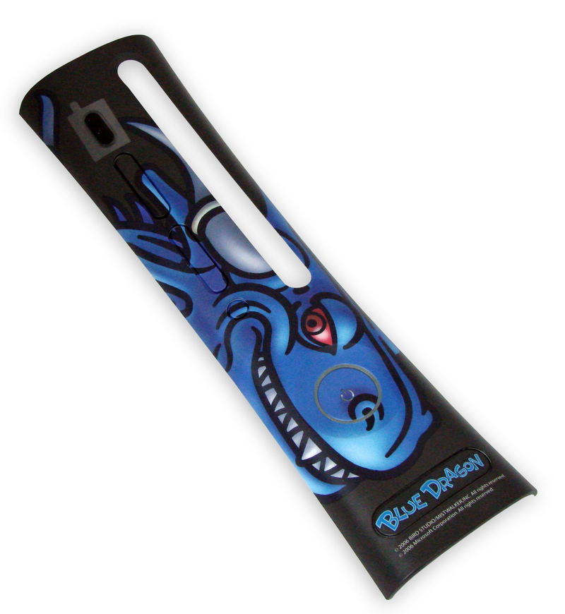 Xbox 360 Faceplate (Blue Dragon) image 1