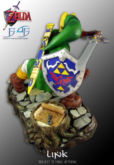 THE LEGEND OF ZELDA: OCARINA OF TIME statue Link THE LEGEND OF ZELDA: OCARINA OF TIME statue Link