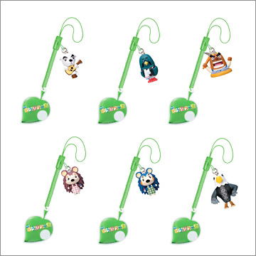 Animal Crossing Screen Cleaner Phone Strap Gashapon (Theater Version) image 1