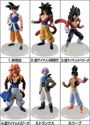 Dragon Ball GT Real Works Super Saiyan 4 Son Gokou Candy Toy