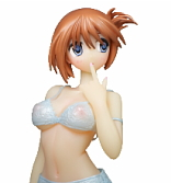 To Heart 2 1/6 Scale Pre-Painted PVC Figure: Komaki Manaka Underwear & Apron Ver. Pastel Blue Ver.