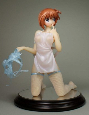 To Heart 2 1/6 Scale Pre-Painted PVC Figure: Komaki Manaka Underwear & Apron Ver. Pastel Blue Ver.