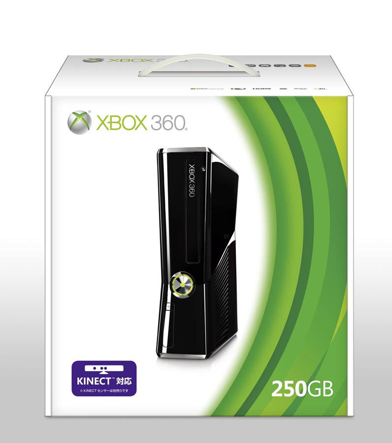 Xbox 360 Slim Konsole 250GB – Matt Schwarz, PAL, Vollständiges Set, Getestet & Funktionstüchtig