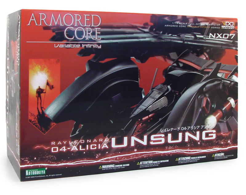 Armored Core 1/72 Scale Plastic Model Kit: Rayleonard 04-Alicia Unsung (Re-run) image 12