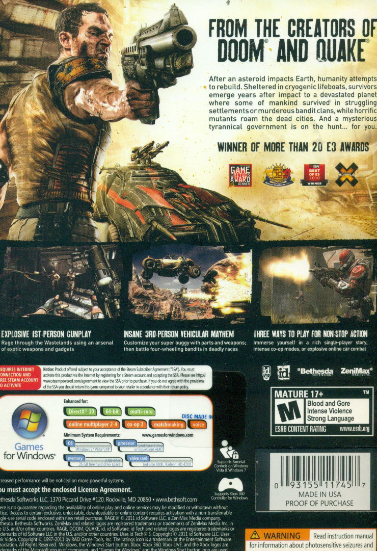 Rage (DVD-ROM) image 2