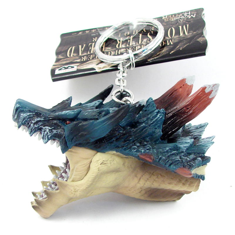 Banpresto Monster Hunter Head Key Chain: Lagiacrus image 1
