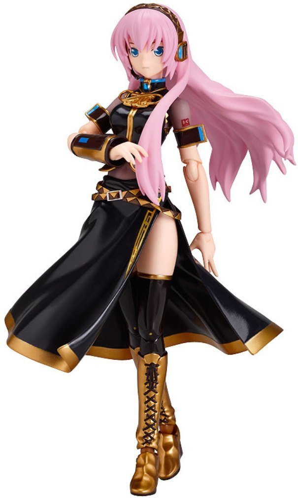 Character Vocaloid Series 03 Non Scale Pre-Painted PVC Figure: figma Megurine Luka image 1
