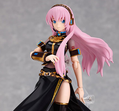 Character Vocaloid Series 03 Non Scale Pre-Painted PVC Figure: figma Megurine Luka image 2