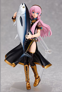 Character Vocaloid Series 03 Non Scale Pre-Painted PVC Figure: figma Megurine Luka image 3