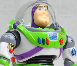 SCI-FI Revoltech Series No.011 Pre-Painted Figure: Buzz Lightyear (Re-Run)