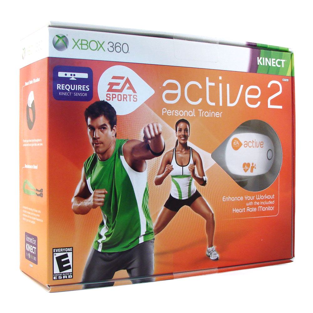 2 XBOX 360 Kinect games Zumba core and Kinect Sports