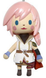 Square Enix Kingdom Hearts Avatar Mascot Phone Strap Vol.4: Lightning image 1