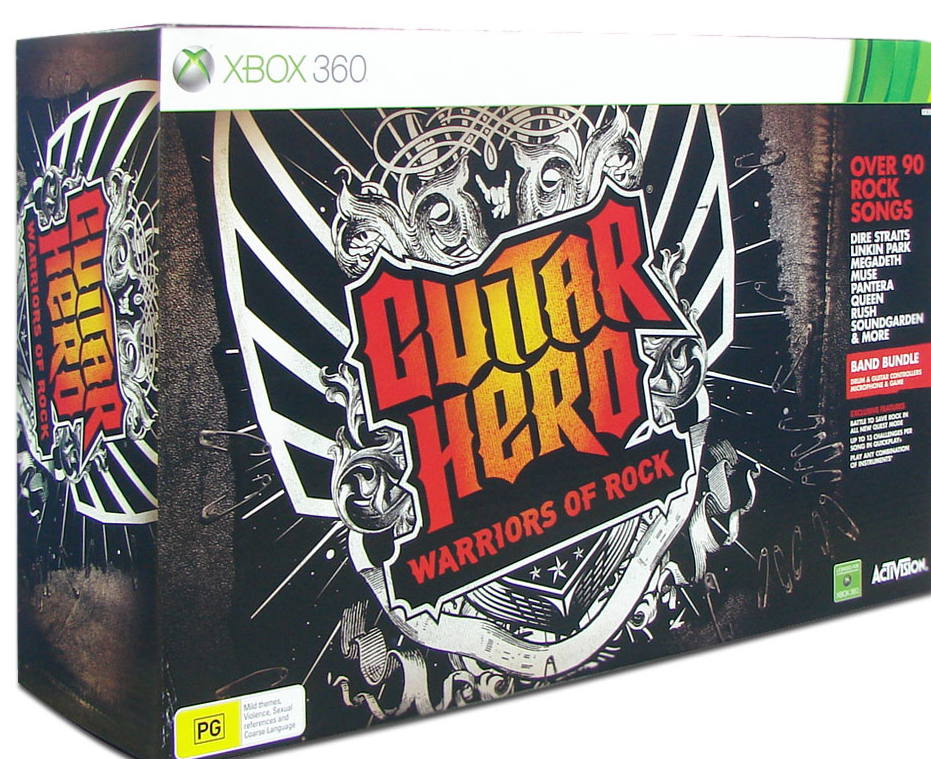 Guitar Hero Warriors of Rock (Super Bundle) for Xbox360