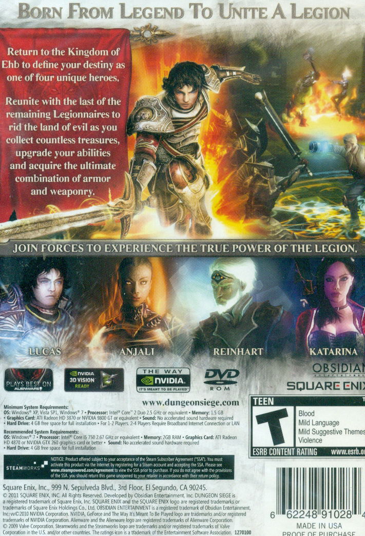 Dungeon Siege 3 (DVD-ROM) image 2