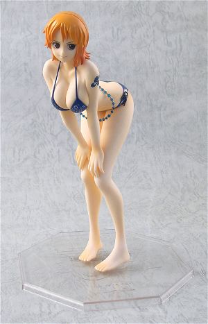 Portraits of Pirates P.O.P. 1/8 Scale Pre-Painted PVC Figure: Nami Limited Blue Ver.