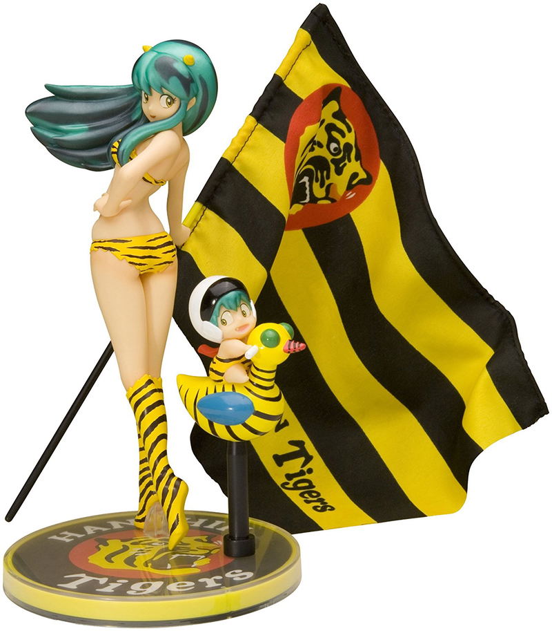 Urusei Yatsura  Non Scale Pre-Painted PVC Figure: Hanshin Tigers Lum image 1
