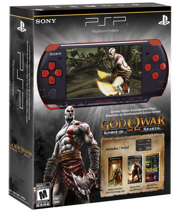 God of War: Ghost of Sparta (PSP-3000 Entertainment Pack) image 1