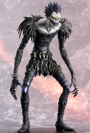 Ryuk death online note action figure