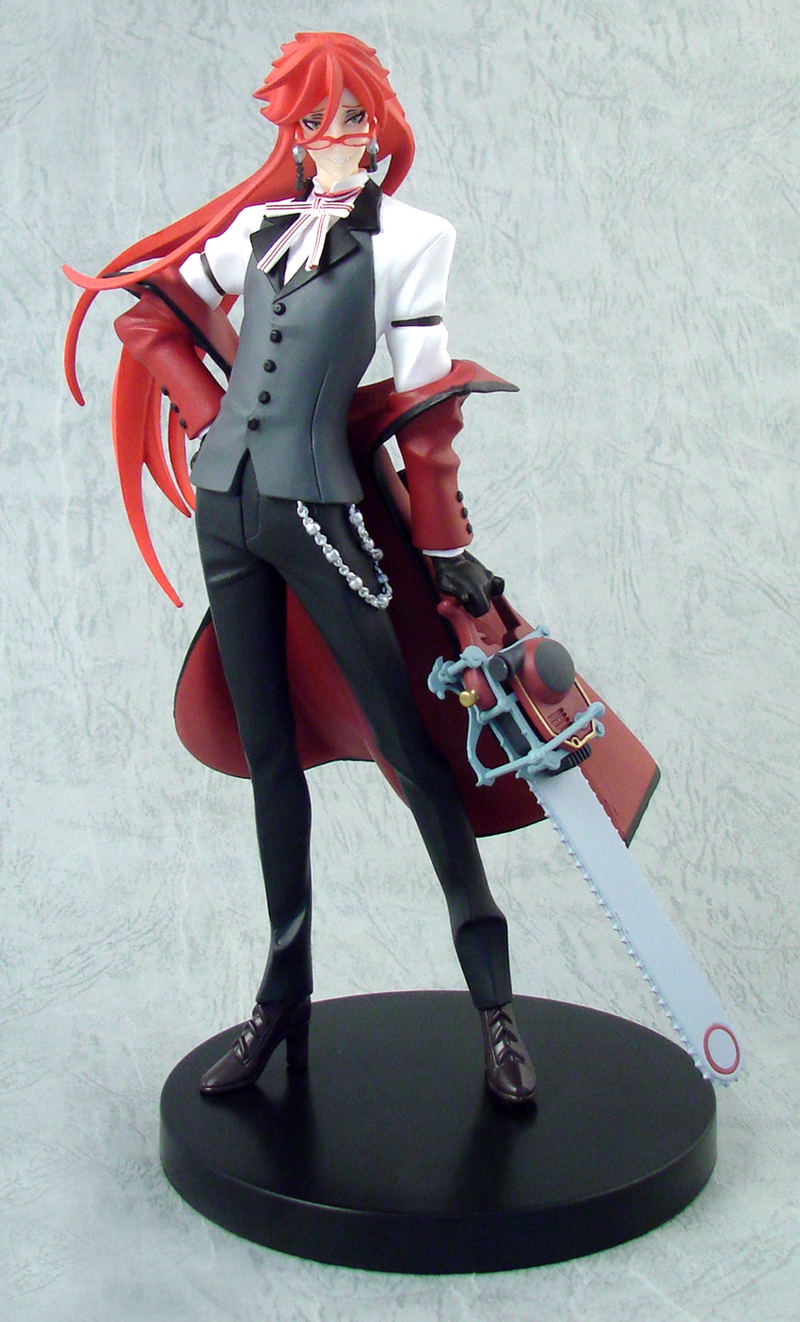 Black Butler EX Non Scale Pre-Painted PVC Figure Vol.2: Grell image 1