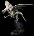 Yu-Gi-Oh! Duel Monsters Artwork Series Pre-Painted Polystone Statue: Blue Eyes White Dragon thumbnail 1