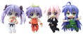 Nendoroid Petite Non Scale Pre-Painted Figure: Lucky Star x Street Fighter thumbnail 1