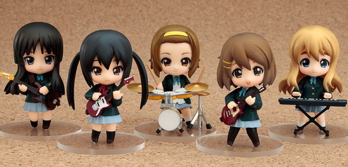 Nendoroid Petite Pre-Painted Trading Figure: K-ON! Season 1 (Re-run) image 1