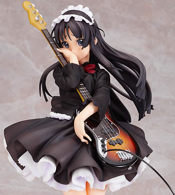 K-ON! 1/7 Scale Pre-Painted PVC Figure: Akiyama Mio (Max Factory Ver.) image 2