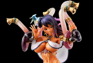 Queens Blade Rebellion 1/8 Scale Pre-Painted PVC Figure: Moonlight Dancer Lunaluna