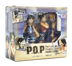 Excellent Model Mild One Piece CB-EX 1/8 Scale Pre-Painted Figure: Luffy & Ace (Re-run)