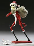 The Nightmare Before Christmas Pre-Painted Desktop PVC Figure: Santa Jack & Zero thumbnail 2