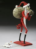 The Nightmare Before Christmas Pre-Painted Desktop PVC Figure: Santa Jack & Zero thumbnail 4