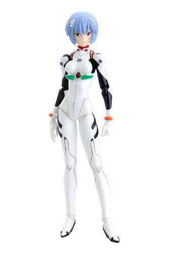 Neon Genesis Evangelion - Rebuilt of Evangelion Non Scale Pre-Painted PVC Figure: figma Ayanami Rei image 1