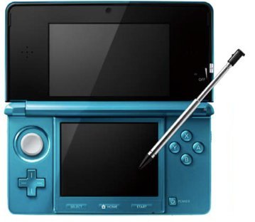 Nintendo 3DS (Aqua Blue) image 1
