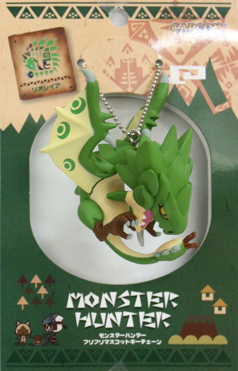 Capcom Monster Hunter Furifuri Mascot Key Chain: Rioreia (Re-Run) image 3