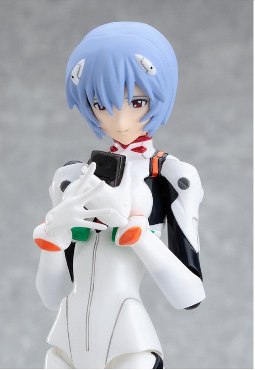 Neon Genesis Evangelion - Rebuilt of Evangelion Non Scale Pre-Painted PVC Figure: figma Ayanami Rei image 6