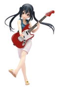 K-ON! 1/8 Scale Pre-Painted PVC Figure: Nakano Azusa thumbnail 1