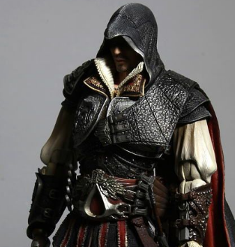 Assassin's Creed 2 Play Arts Kai Pre-Painted Action Figure: Ezio Auditore Da Firenze (Re-run) image 2