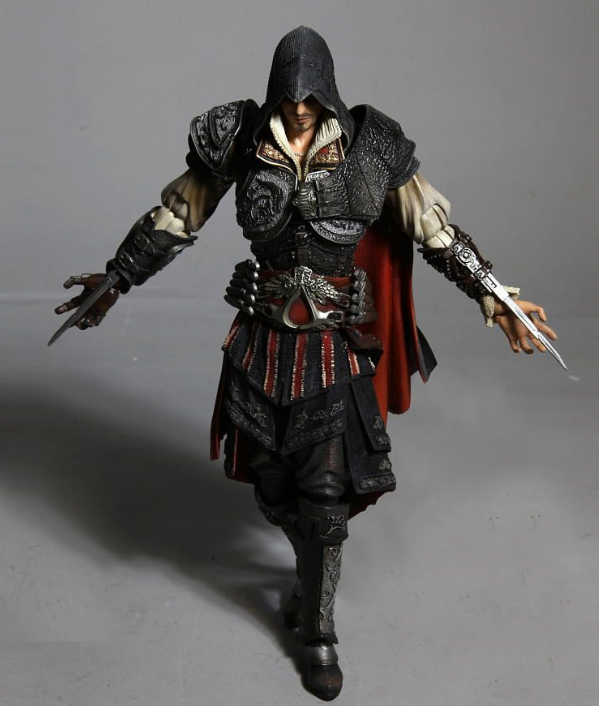 Assassin's Creed 2 Play Arts Kai Pre-Painted Action Figure: Ezio Auditore Da Firenze (Re-run) image 4